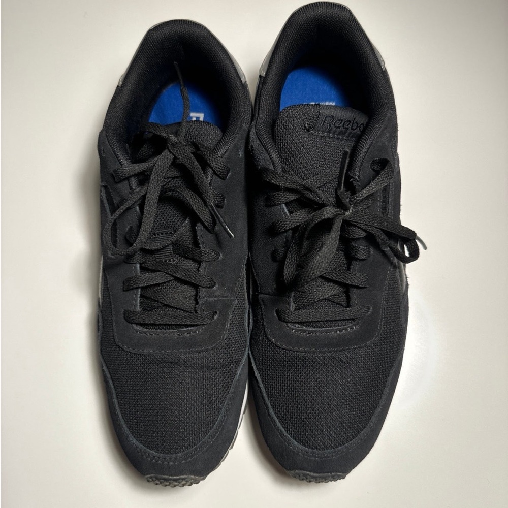 Reebok Sneakers Black Royal Classics Foamlite Shoes size 7.5 - Picture 4 of 6